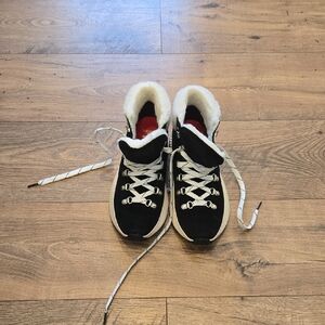 Sorel Black and White Winter Boots